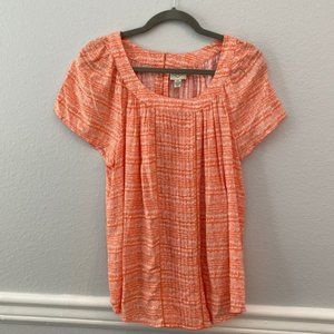 St. Johns Bay Orange Blouse